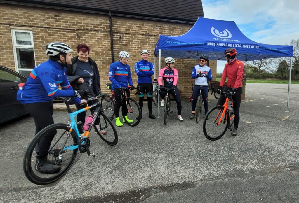 Book Cycle Ride Leader Training at Manchester Cycling Academy 