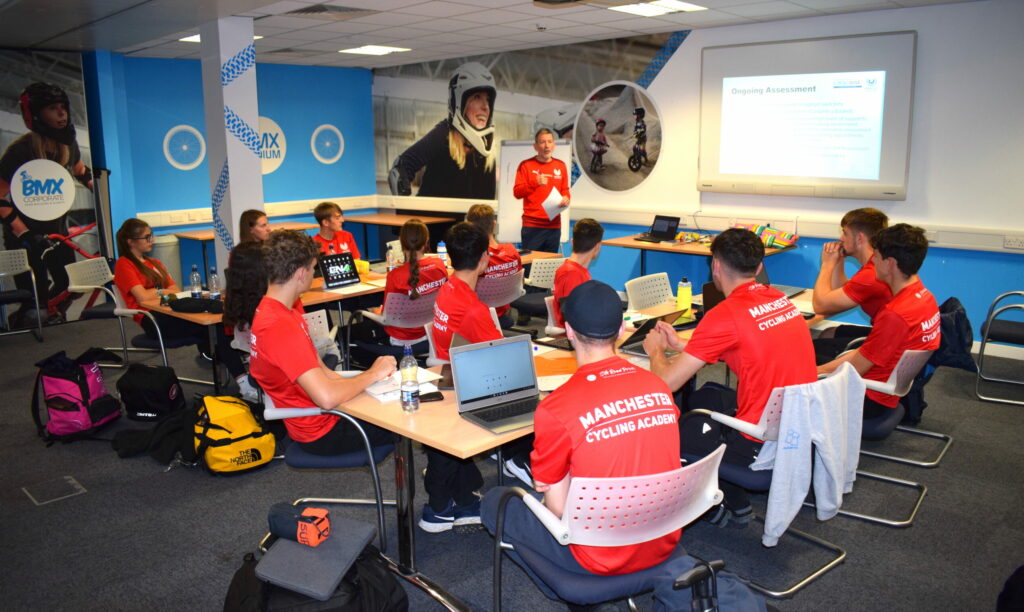 Receive elite coaching and study at manchester cycling academy